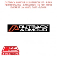 OUTBACK ARMOUR SUSPENSION KIT - REAR  EXPD HD FITS FORD EVEREST UA (4WD) 15-7/18